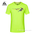 Wholesale ajustement Jogging en plein air Exécution de T-shirt Tshirt